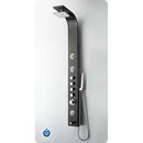 Fresca FSP8009BG Geona Stainless Steel Thermostatic Shower Massage Panel - Brushed Gray