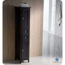Fresca FST2060ES Oxford Espresso Tall Bathroom Linen Cabinet