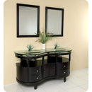 Fresca FVN3331ES Unico Espresso Modern Bathroom Vanity with Mirrors
