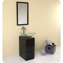 Fresca FVN6117ES Brilliante Espresso Modern Bathroom Vanity with Mirror