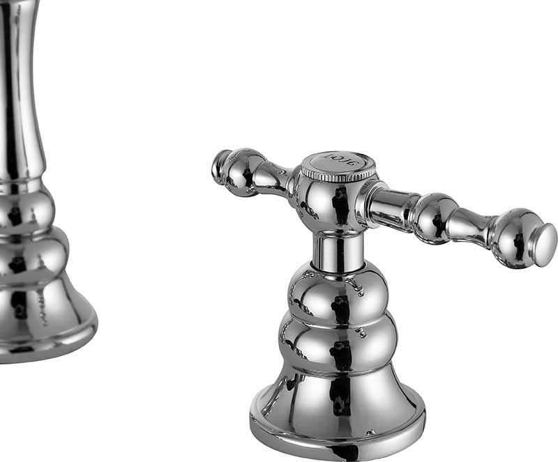 Anzzi Highland 8 in. Widespread 2-Handle Bathroom Faucet in Polished Chrome L-AZ184CH 9