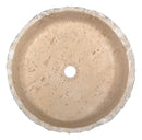 Anzzi Iro Vessel Sink in Classic Cream Marble LS-AZ8173