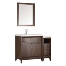 Fresca Cambridge 42" Antique Coffee Traditional Bathroom Vanity with Mirror