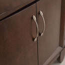 Fresca Cambridge 96" Antique Coffee Double Sink Traditional Bathroom Vanity with Mirrors 9