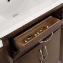 Fresca Cambridge 24" Antique Coffee Traditional Bathroom Vanity with Mirror 6