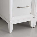 Fresca Cambridge 24" White Traditional Bathroom Vanity with Mirror 8