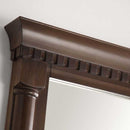 Fresca Kingston 36" Antique Coffee Traditional Bathroom Vanity with Mirror 9