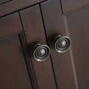 Fresca Kingston 48" Antique Coffee Traditional Bathroom Vanity with Mirror 8