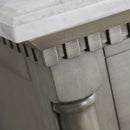 Fresca Kingston 60" Antique Silver Double Sink Traditional Bathroom Vanity with Mirrors 8