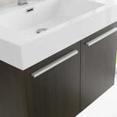 Fresca Vista 30" Gray Oak Wall Hung Modern Bathroom Vanity with Medicine Cabinet 5