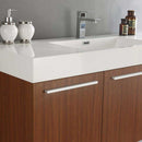 Fresca Vista 48" Teak Wall Hung Modern Bathroom Vanity with Medicine Cabinet 6