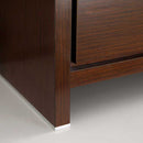 Fresca Allier 60" Wenge Brown Modern Single Sink Bathroom Vanity with Mirror 8