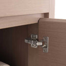 Fresca Allier 48" Gray Oak Modern Double Sink Bathroom Vanity with Mirror 6