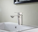 Anzzi Promenade Single Hole Single Handle Bathroom Faucet in Brushed Nickel L-AZ118BN 2
