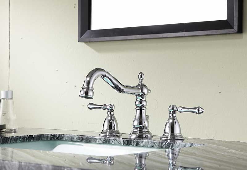 Anzzi Highland 8 in. Widespread 2-Handle Bathroom Faucet in Polished Chrome L-AZ135CH 3