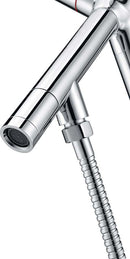 Anzzi Havasu 2-Handle Claw Foot Tub Faucet with Hand Shower in Polished Chrome FS-AZ0042CH 10