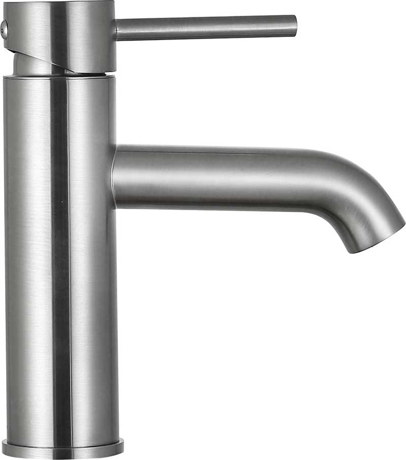 Anzzi Valle Single Hole Single Handle Bathroom Faucet in Brushed Nickel L-AZ107BN 4