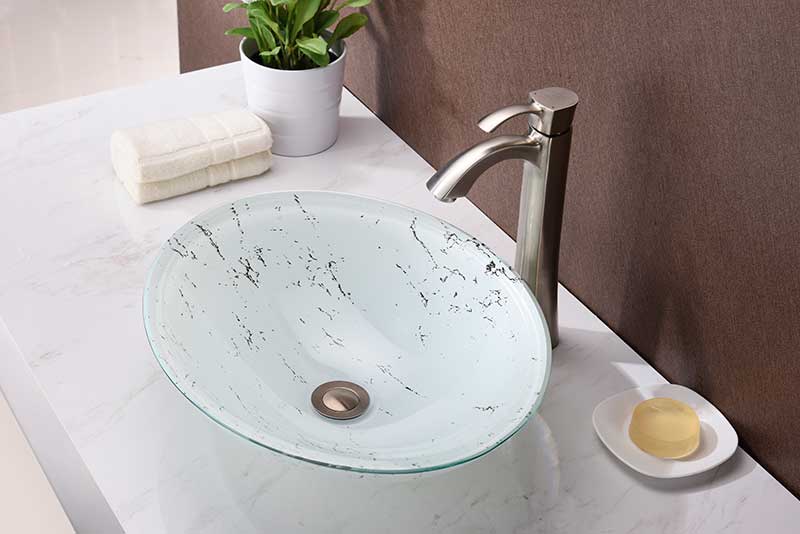 Anzzi Marbela Series Vessel Sink in Marbled White LS-AZ178 4