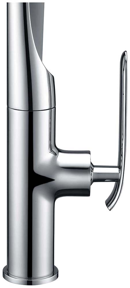 Anzzi Accent Single Handle Pull-Down Sprayer Kitchen Faucet in Polished Chrome KF-AZ003 13