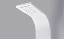 Anzzi ARENA Series 60 in. Full Body Shower Panel System with Heavy Rain Shower and Spray Wand in White 3