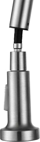 Anzzi Tycho Single-Handle Pull-Out Sprayer Kitchen Faucet in Brushed Nickel KF-AZ213BN 20