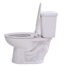 Anzzi Kame 2-piece 1.28 GPF Single Flush Elongated Toilet in White
