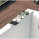 Glass by Nameeks Eden Deck Mount Bathtub Filler