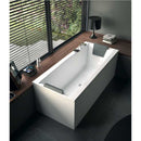 Glass by Nameeks Eden 70.9" x 31.5" Corner Bathtub