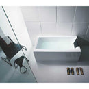 Glass by Nameeks Eden 71" x 31.5" Bathtub