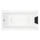 Glass by Nameeks Eden 59" x 27.5" Drop-In Bathtub