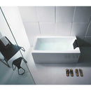 Glass by Nameeks Eden 59" x 27.5" Bathtub