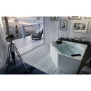 Glass by Nameeks Eden 60" x 60" Corner Bathtub