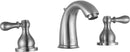 Anzzi Merchant 8 in. Widespread 2-Handle Bathroom Faucet in Brushed Nickel L-AZ137BN