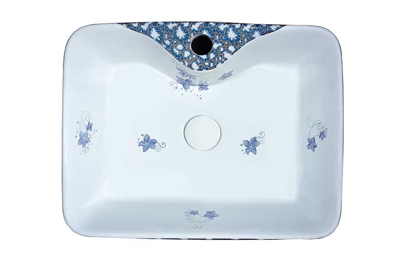Anzzi Cotta Series Ceramic Vessel Sink in Blue LS-AZ273 2