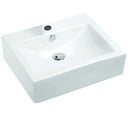 Anzzi Vitruvius Series Ceramic Vessel Sink in White