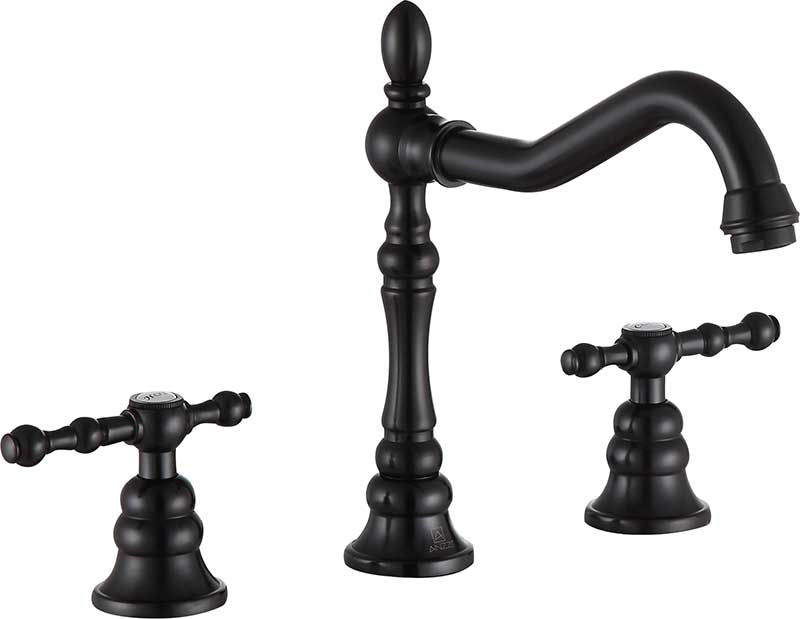 Anzzi Highland 8 in. Widespread 2-Handle Bathroom Faucet in Oil Rubbed Bronze L-AZ184ORB