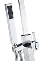 Anzzi Victoria 2-Handle Claw Foot Tub Faucet with Hand Shower in Polished Chrome FS-AZ0031CH 14