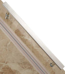 Anzzi Duke 48 in. x 72 in. Semi-Frameless Pivot Shower Door in Brushed Finish with Handle SD-AZ04BBH-R 4
