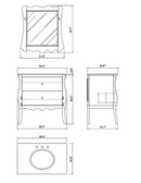 Bellaterra Home Dawes Mirror 3