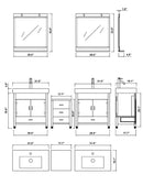 Bellaterra Home Ramsey Mirror 3