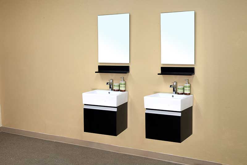 Bellaterra Home Mason Bathroom Mirror 2