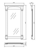 Bellaterra Home Newberry Mirror 2