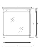 Bellaterra Home Habersham Mirror 2