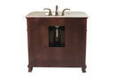 Bellaterra Home Creswell 38" Single Vanity Set 5
