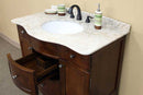 Bellaterra Home Wheeler 38.2" Single Vanity Set 6
