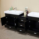 Bellaterra Home Ramsey 80.7" Double Vanity Set 2
