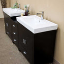 Bellaterra Home Ramsey 80.7" Double Vanity Set 3