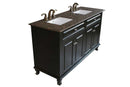 Bellaterra Home Lewis 62" Double Vanity Set 6