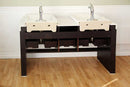 Bellaterra Home Essex 57.75" Double Vanity Set 3