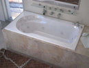 Venzi Elda 32 x 60 Rectangular Air & Whirlpool Jetted Bathtub with Left Drain By Atlantis